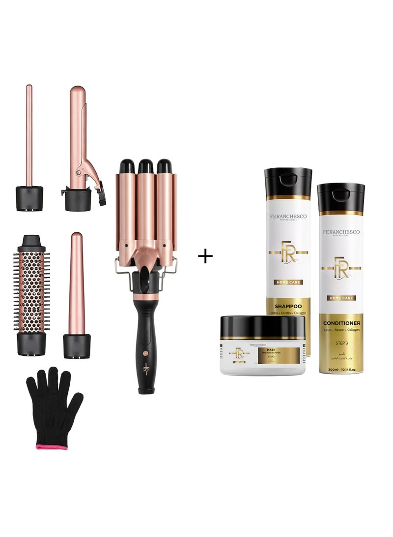 FERANCHESCO Luminous Flux Collection – Ultimate Haircare & Styling Set - Image 1